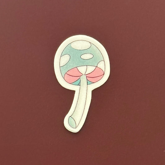 Trans Pride Mushroom
